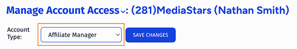 change access type
